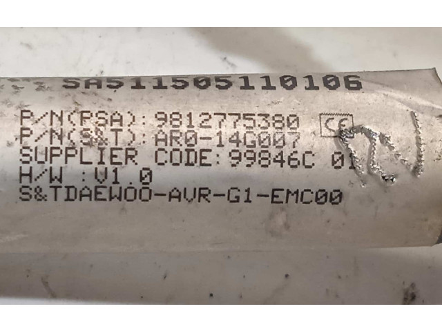 Блок управления 9812775380 Citroen DS3