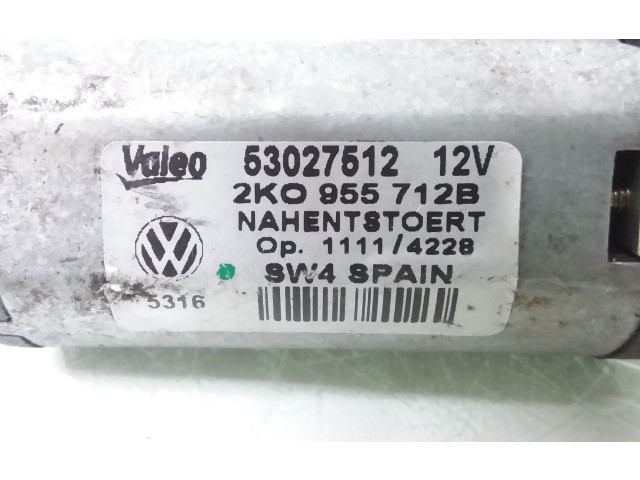 Моторчик заднего дворника 2K0955712B, 53027512 Volkswagen Caddy