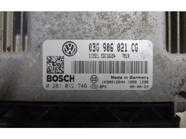 Řídící jednotka 0281012746   Volkswagen Caddy 2003