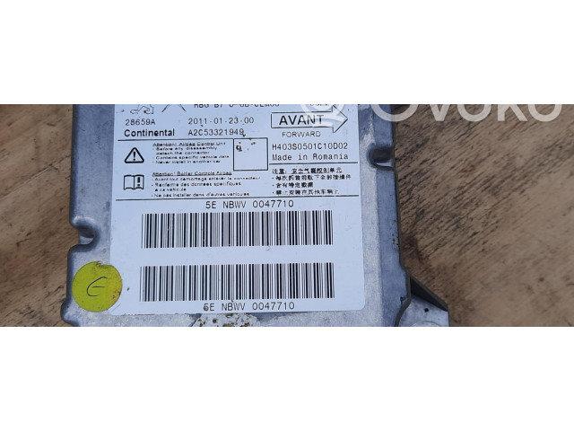 Блок подушек безопасности 9675027180 Citroen DS4