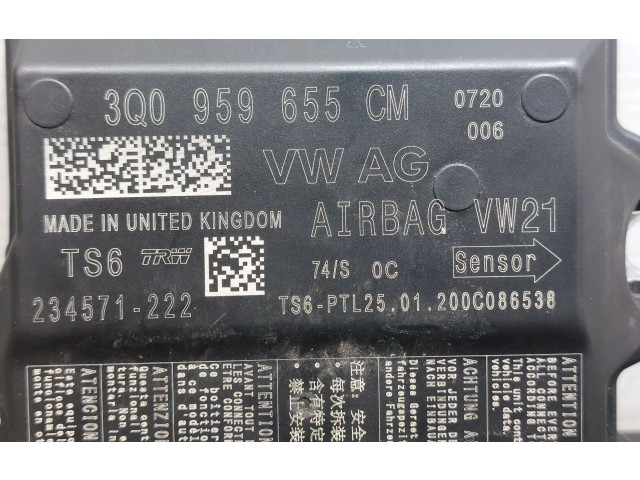 Блок подушек безопасности 3Q0959655CM   Skoda Kodiaq