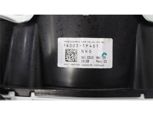 Píst 940031P401, 940031P401 KIA Venga G4FA