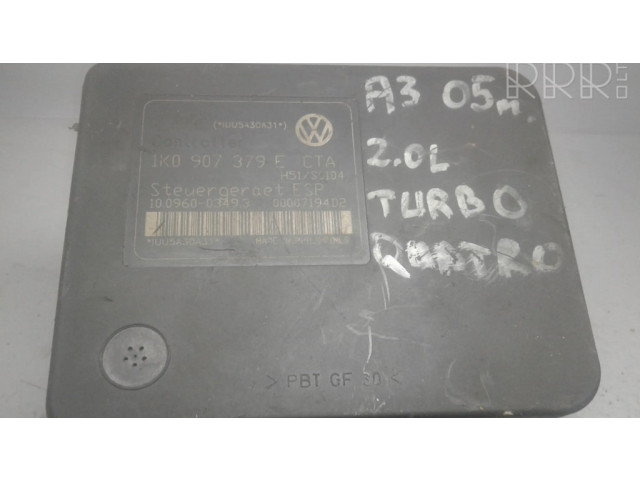 Jednotka ABS 1K0907379, 1K0614517C Audi A3 S3 A3 Sportback 8P 2005