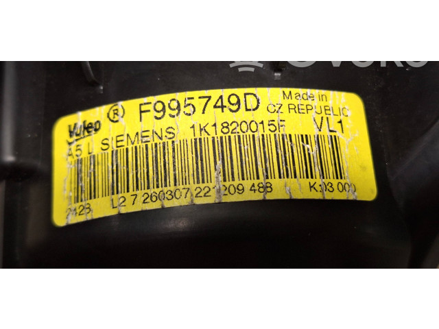 Вентилятор печки F995749D, 1K1820015F Volkswagen Touran I