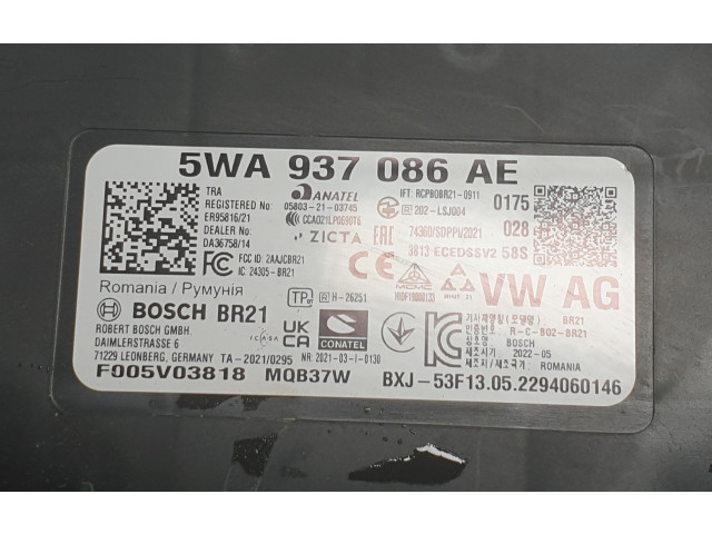 Блок управления 5WA937086AE, 5WA937086AG   Cupra Formentor