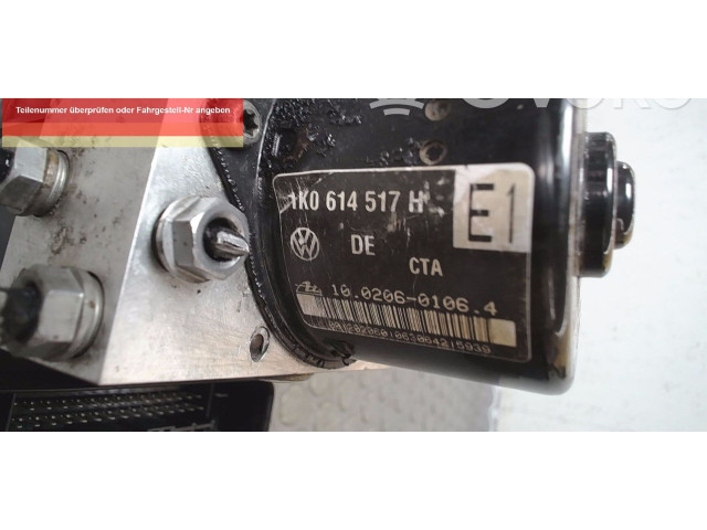 Jednotka ABS 1K0907379K, NICHTZUTREFFEND Seat Toledo III (5P) 2006