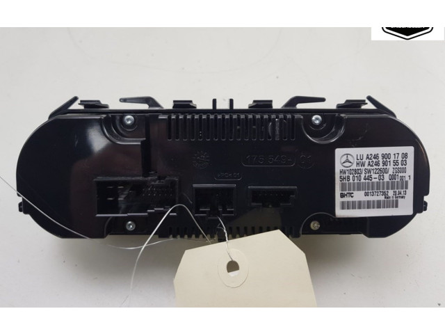 Блок управления климат-контролем A2469001708   Mercedes-Benz A W176