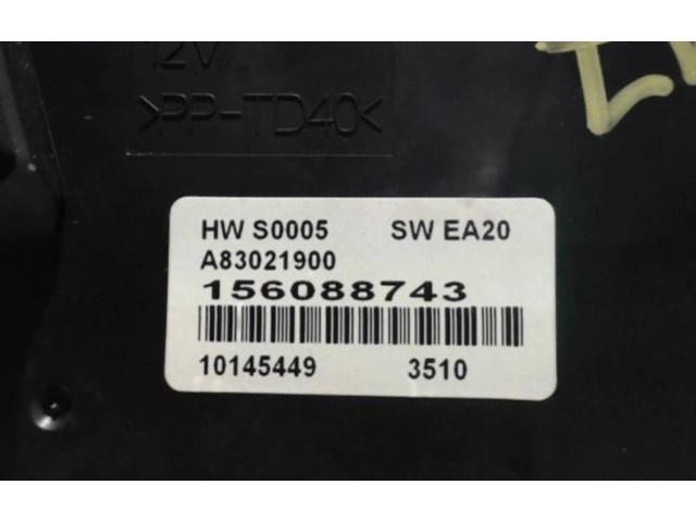 Řídící jednotka 156101282, 156101282   Alfa Romeo Mito 2011