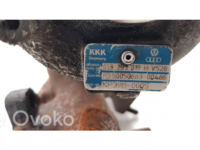 Турбина Seat Alhambra (Mk1) 1.9 038253019H, KP39B0005