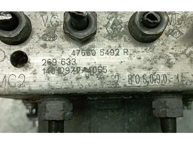 Блок АБС 476605492R, 269633   Renault  Clio IV  2012 -  года