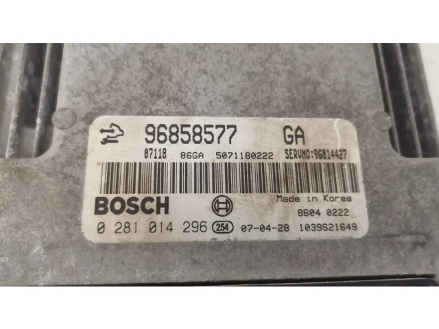 Řídící jednotka 96858577, 96814427 Chevrolet Captiva 2008