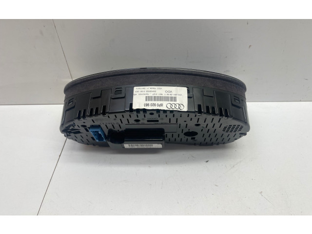 Панель приборов 8P0920983 Audi A3 S3 A3 Sportback 8P