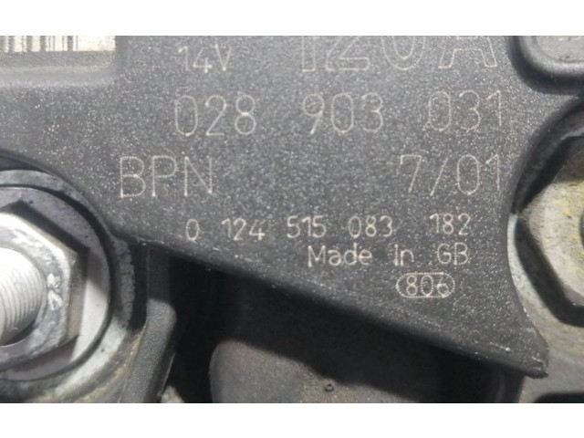 Генератор 028903031   Volkswagen PASSAT      