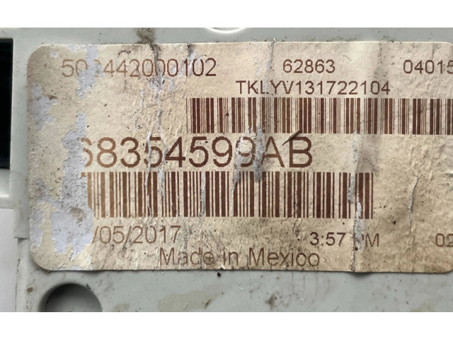 Блок предохранителей 68354599AB, 503442000102   Jeep Cherokee    