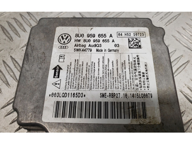 Блок подушек безопасности 8U0959655A   Audi Q3 8U