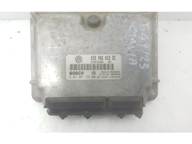Комплект блоков управления 0281001755, 0281001755 Skoda Octavia Mk1 (1U)