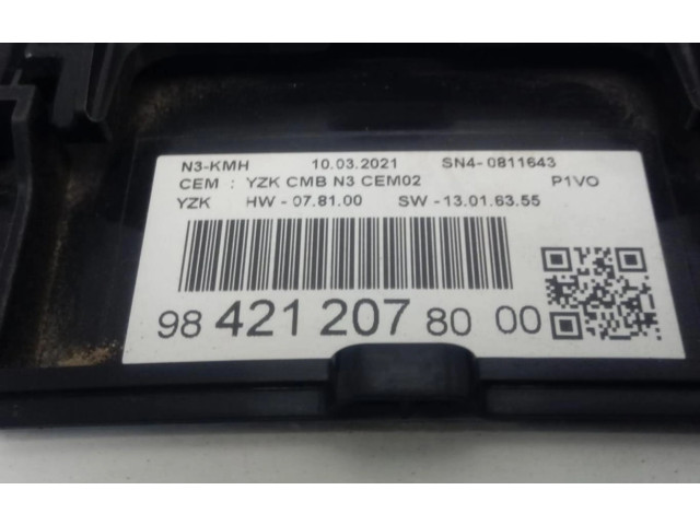 Спидометр (приборный щиток) 9842120780 Opel Combo D