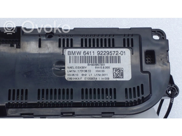 Блок управления климат-контролем 9229572, 64119229572 BMW Z4 E89