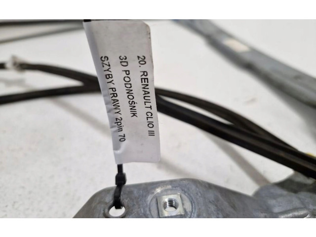 Передний комплект электрического механизма для подъема окна       Renault Clio III  2005 - 2012 года   