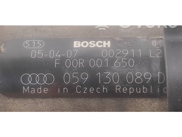 Топливная рампа 059130758, 059130089D Audi A6 S6 C6 4F для двигателя BMK