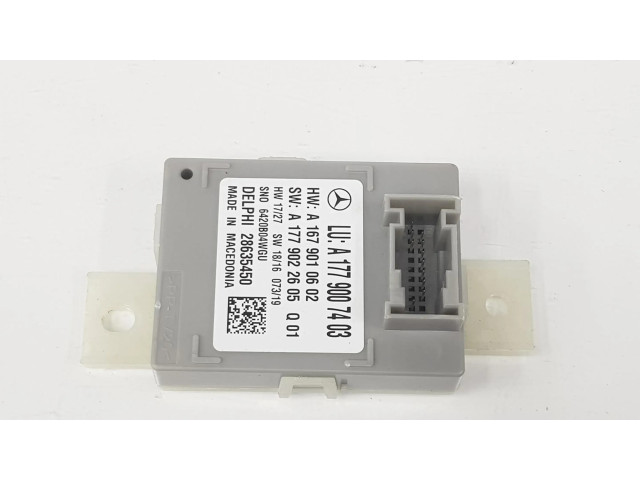 Блок управления A1779007403, A1679010602   Mercedes-Benz A W177