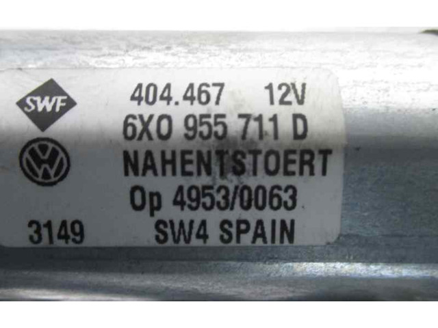 Моторчик заднего дворника 6X0955711D, 404467 Volkswagen Lupo