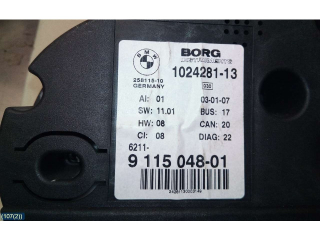 Панель приборов 62109168176 BMW Z4 E85 E86