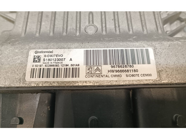 Řídící jednotka 9666681180, 9678628780 Citroen C4 II 2012