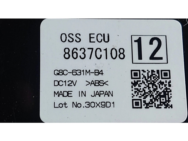 Блок управления 8637C108, S80631MB4 Mitsubishi Outlander