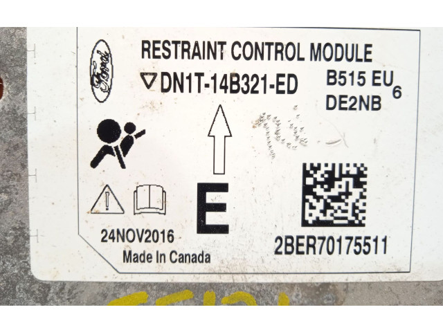 Блок управления надувных подушек DN1T14B321ED, 1902555 Ford Ecosport