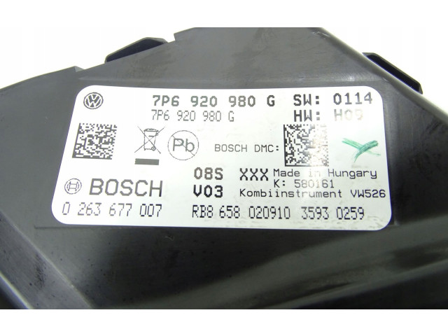 Přístrojová deska Volkswagen Touareg II 2012 7P6920980G, 7P6920980G