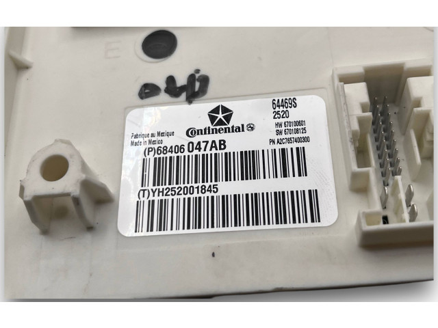 Блок комфорта P68406047AB   Jeep Grand Cherokee   