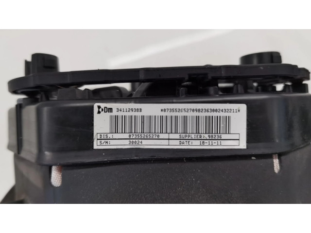 Подушка безопасности водителя 34112938B, 07355265270   Citroen Nemo