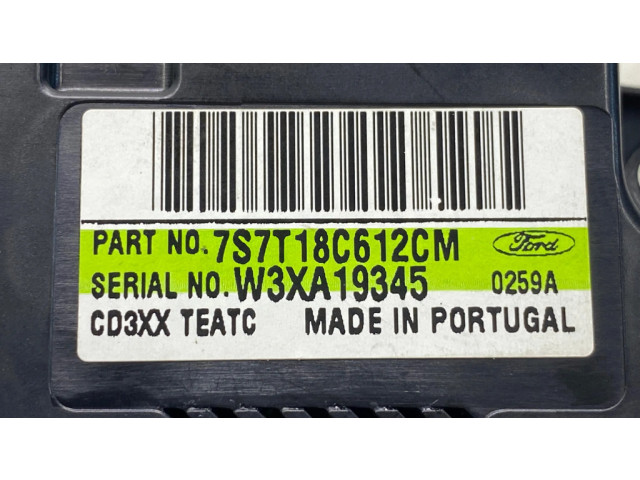 Блок управления климат-контролем 7S7T18C612CM Ford Galaxy