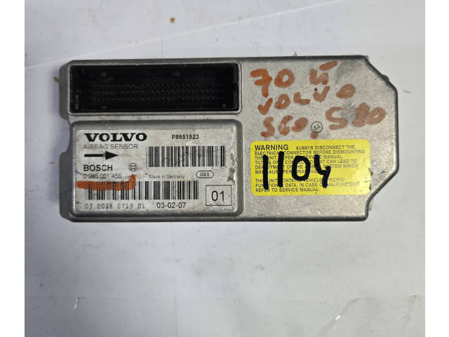 Блок подушек безопасности P8651523, 0285001456   Volvo S80