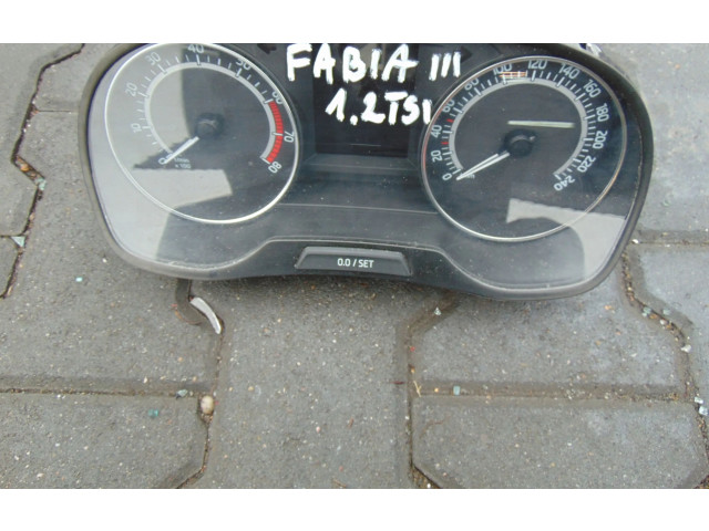 Панель приборов 6V0920736A Skoda Fabia Mk3 (NJ)