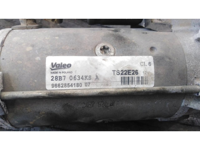 Стартер 9662854180, P3-B8-3-1 Peugeot 2008 II