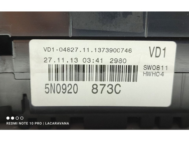 Přístrojová deska Volkswagen Tiguan 2008 5N0920873C