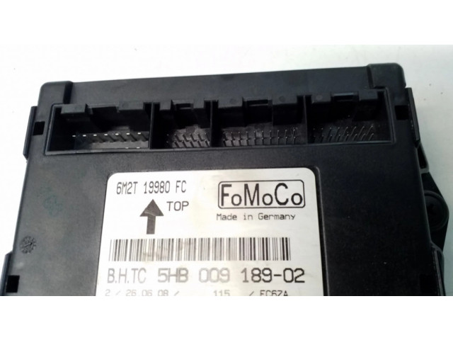 Блок управления климат-контролем 6M2T19980FC, 5HB00918902 Ford Galaxy