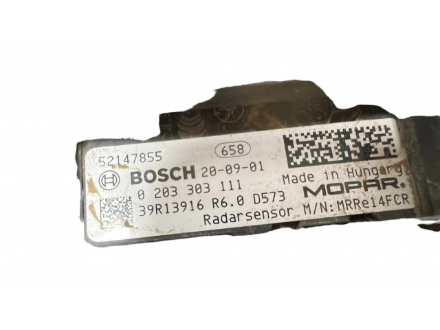 Радар круиз контроля     52147855, 39R13916  Jeep Renegade