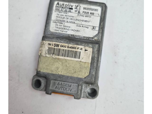Блок управления надувных подушек 9632052080, 550572000   Peugeot 306