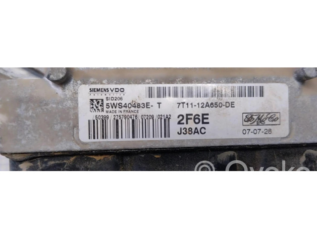 Блок управления двигателя 5WS40483E, CENTRALITAMOTORUCE   Ford Transit -  Tourneo Connect