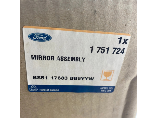 Zpětné zrcátko levé Ford Ka 2015 BS5117683BBWND