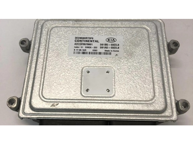 Блок управления двигателя 391B503DL8, A2C1970570001   KIA Niro