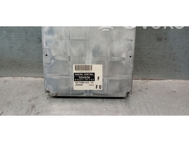 Блок управления двигателя 896610F100, MB1758007625DENSO Toyota Corolla Verso E121