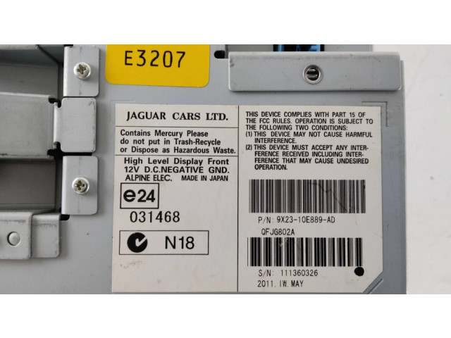 Дисплей 9X2310E889AD Jaguar XF