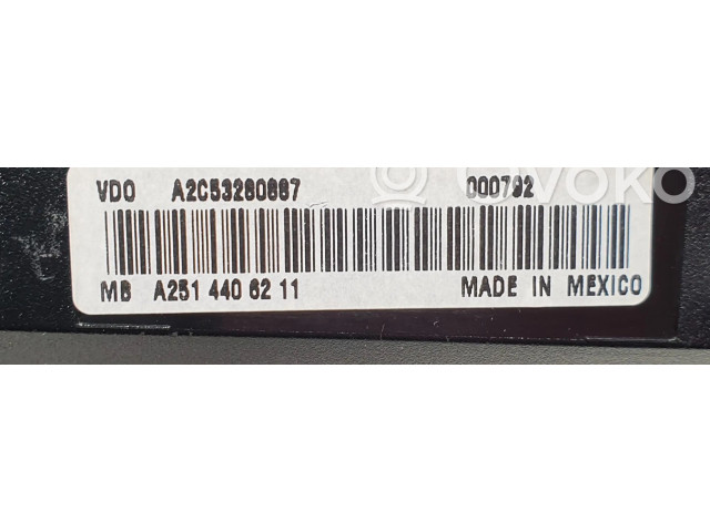 Панель приборов A2514406211   Mercedes-Benz R W251       