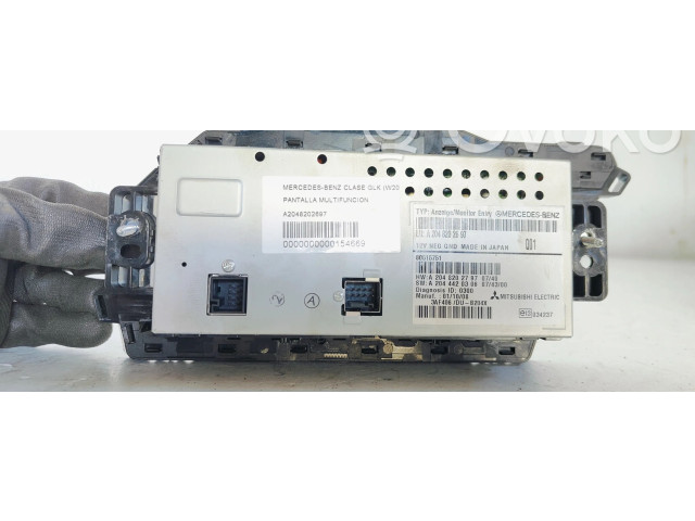 Дисплей    A2048202697   Mercedes-Benz GLK (X204)