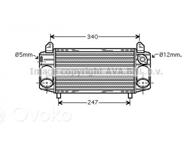 Интеркулер 8Z0145805E Audi A2 3.0