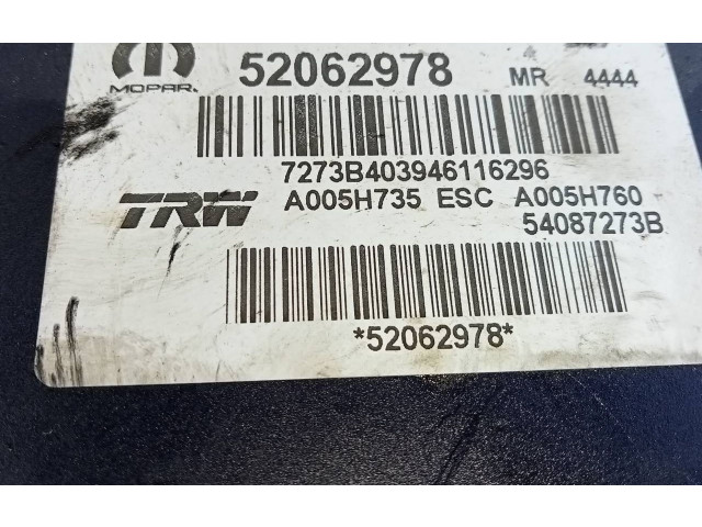 Блок АБС 52062978, A005H735   Jeep  Renegade  2014 -  года